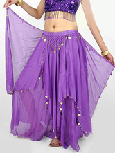 Violet 100% Robe Perles Belly Dance