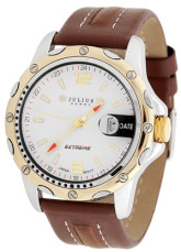 White And Brown Shell cuivre 4.5cm * 4.5cm Montre Homme