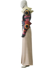 Kingdom Hearts Tara Gray And Coffee Uniform Cloth Leather Cosplay Costume