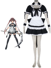 Queen's Blade Maid Uniform 65% Cotton 35% Polyester Cosplay Costume