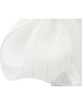 Mesdames Mode blanc 3 1 / 2  '' satin haut talon Chaussures pour Femmes