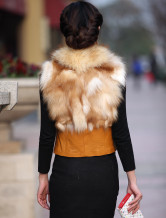 Fourrure Féminine Renard Orange Splendide