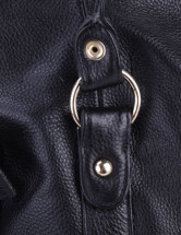 Black Cowhide Cotton 42*15*30cm Women’s Satchel