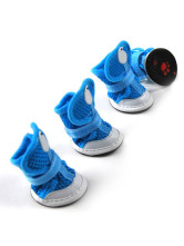 Chaussures Pour Chien de gaze Bleues Séduisantes 