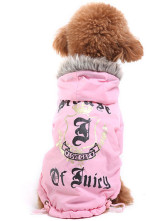 Uniforme Pour Chien Coton Rose Elégant 