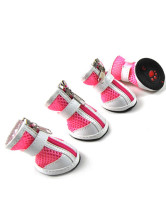 Chaussures Pour Chien Zipper Rouge Sportives 