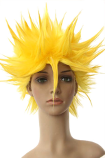 40cm Ball Dragon Jaune Vegeta Super Saiyan cosplay perruque en nylon