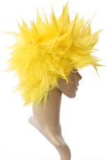 40cm Ball Dragon Jaune Vegeta Super Saiyan cosplay perruque en nylon