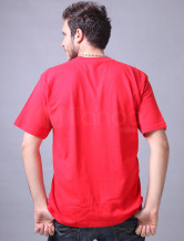 Unique Rose Manches courtes col rond 100% coton T-shirt pour les hommes
