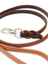 Collier Pour Chien Cuir de Vache Beau 180*1.5cm