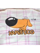 Couchage Pour Chien Coton Broderie Suède Chic Oval Rose Classique 70*60*20cm 