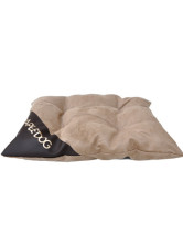 Couchage Pour Chien Peluche Courte Léopard PU Sofa Chien Yuppie 71*53*22cm  