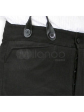 de fabuleux pantalons noir steampunk pour hommes en Cotton