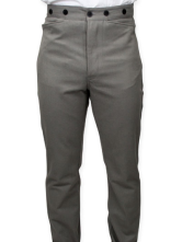 populaire pantalons gris steampunk pour hommes en Cotton