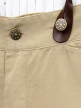 populaire pantalon kaki pour hommes en Cotton