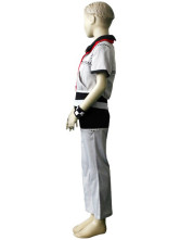 Costume Cosplay pour enfants Kingdom Hearts 2 Roxas d'un tissu uniforme blanc et noir