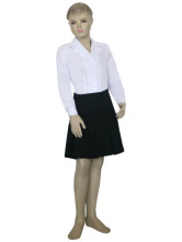 Costume Cosplay pour enfants magnifique de Vampire Knight Day Class Girl Kurosu Yuuki en tissu uniforme blanc noir et rouge