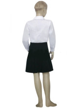 Costume Cosplay pour enfants magnifique de Vampire Knight Day Class Girl Kurosu Yuuki en tissu uniforme blanc noir et rouge