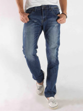 Brand New Blue 98% Bambou Coton 2% fibre de bambou Denim Jeans Hommes