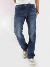 Cool Blue Bamboo 98% cotone 2% fibra di bambù Mens Denim Jeans
