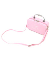 Rose en cuir verni Womens sac