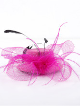 Plume Tissu Adorable 13cm Hat mariée mariage