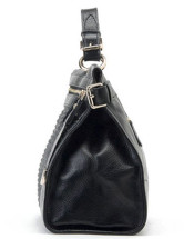 Fourre-tout  Féminin Cuir de Vache Fuir Noir Retro 39*15*26cm 