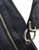 Fourre-tout  Féminin Cuir de Vache Fuir Noir Retro 39*15*26cm 