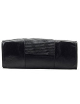 Fourre-tout  Féminin Cuir de Vache Fuir Noir Retro 39*15*26cm 