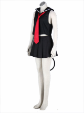Modern Magister Negi Magi Hasegawa 65% Cotton 35% Polyester Girls Cosplay Costume Outfit