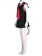 Modern Magister Negi Magi Hasegawa 65% Cotton 35% Polyester Girls Cosplay Costume Outfit