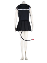 Modern Magister Negi Magi Hasegawa 65% Cotton 35% Polyester Girls Cosplay Costume Outfit