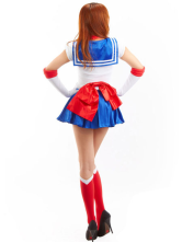 Sailor Moon Tsukino Usagi Cotton Polyester Cosplay Costumes