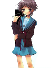 Haruhi Suzumiya Yuki Nagato Cosplay Costume