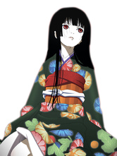 Costume d'Emma Ai dans Hell Girl-cosplay d'Halloween