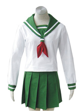 InuYasha Feudal Fairy Tale Kagome Higurashi Cosplay Costume