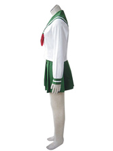 InuYasha Feudal Fairy Tale Kagome Higurashi Cosplay Costume