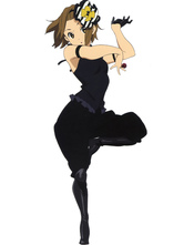 K ON! Tayinaka Ritsu 65% Cotton 35% Polyester Cosplay Costume