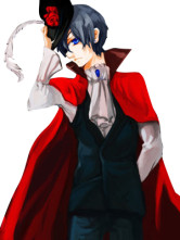 Costume du Black Butler noir et rouge pour Halloween