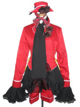 Costume du Black Butler noir et rouge pour Halloween