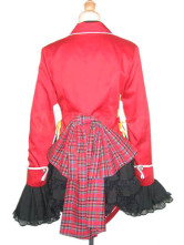 Costume du Black Butler noir et rouge pour Halloween