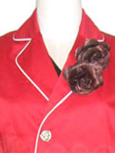 Costume du Black Butler noir et rouge pour Halloween