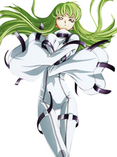 Code Geass C.C. Cosplay Costume