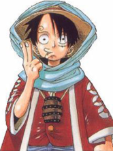 Costume Halloween de Luffy dans One Piece