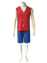 Costume de Cosplay de pièce unique de Luffy 