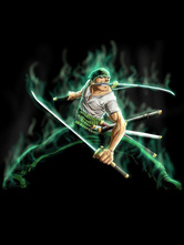 Costume de Cosplay de pièce unique de Roronoa Zoro