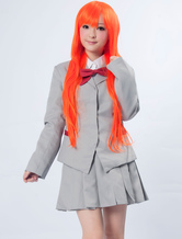 Bleach Kuchiki Rukia School Uniform Cosplay Costume