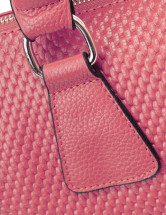 ファッションのソフト牛革 Leopard スカーフ装飾レディース トートバッグ