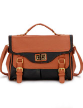 Fourre-tout Féminin PU Noir de la mode 34*25*13cm