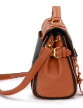 Fourre-tout Féminin PU Noir de la mode 34*25*13cm